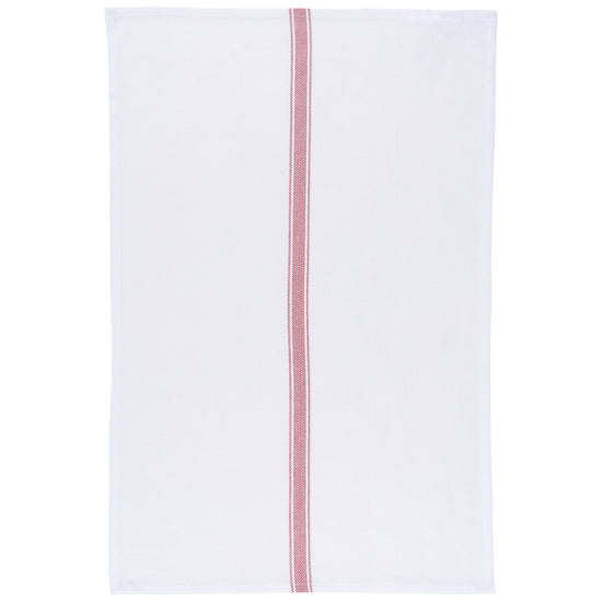 Now Designs Brooklyn Stripe Poppy Dishtowels Set Of 4