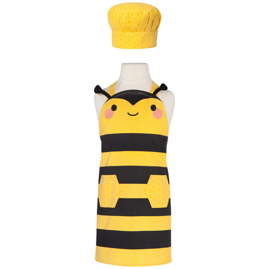 now designs Bumblebee Daydream Kid's Apron & Hat Set of 2