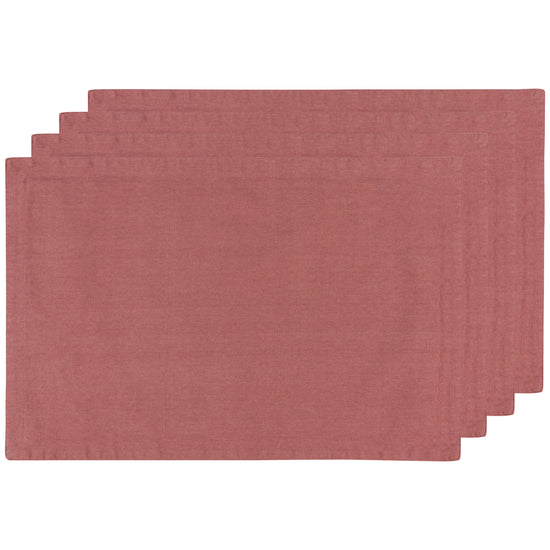 now designs Canyon Rose Stonewash Placemats Set of 4
