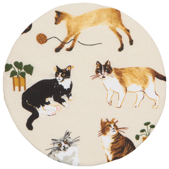 Now Designs Cat Collective Mini Bowl Covers Set Of 3