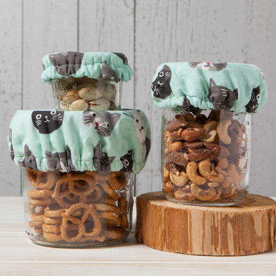 Now Designs Cats Meow Save It Mini Bowl Cover Set Of 3