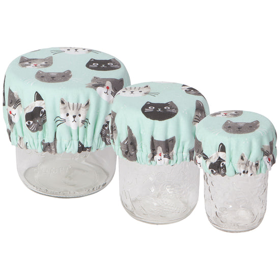 now designs Cats Meow Save It Mini Bowl Cover Set of 3