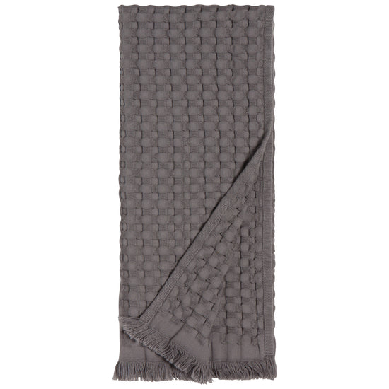 Now Designs Charcoal Organic Cotton Waffle Hand Towel