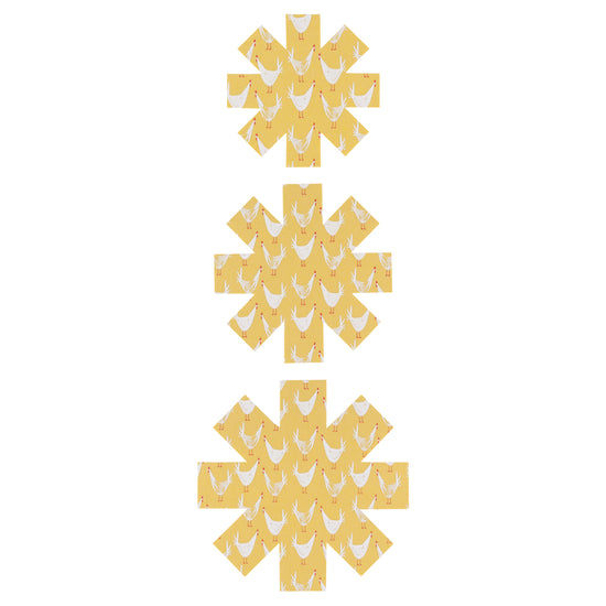 now designs Chicken Scratch Pan Protectors Set of 3