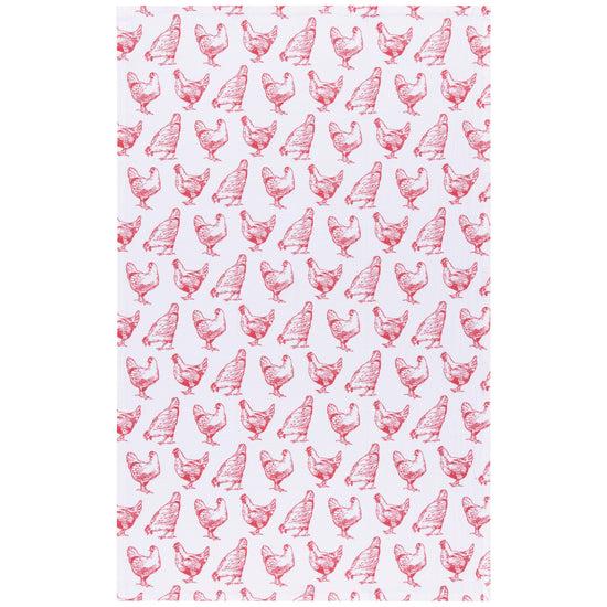 Now Designs Chickens Floursack Dish Towels Set Of 2