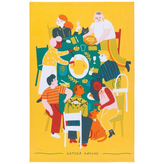 Now Designs Chosen Family Cotton Dishtowels Set Of 2