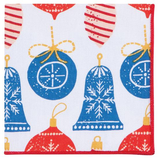 Now Designs Christmas Charms Cocktail Napkins Set Of 4