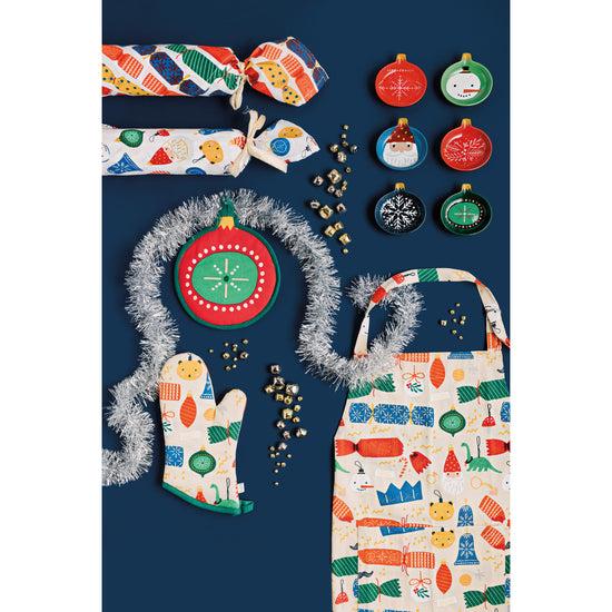 Now Designs Christmas Charms Floursack Dishtowels Set Of 2