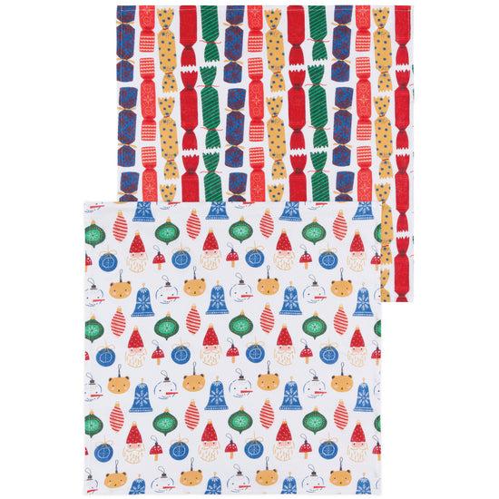 now designs Christmas Charms Floursack Dishtowels Set of 2