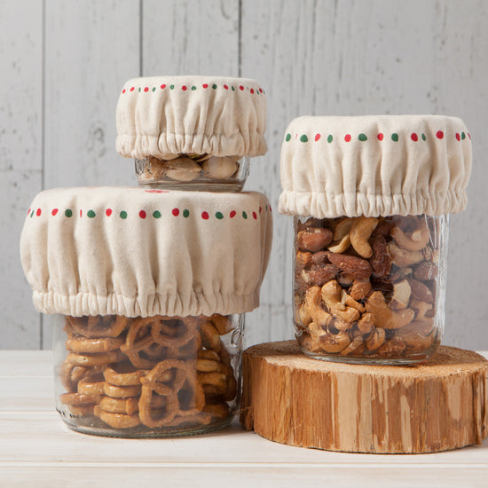 Now Designs Christmas Cookies Save It Mini Bowl Cover Set Of 4