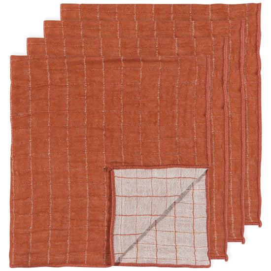 now designs Cinnamon Stick Double Weave Napkins Set of 4