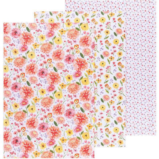 now designs Cottage Floral Floursack Dish Towels Set of 3