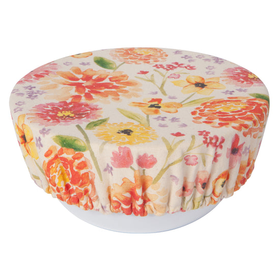 Now Designs Cottage Floral Save It Bowl Cover Set Of 2