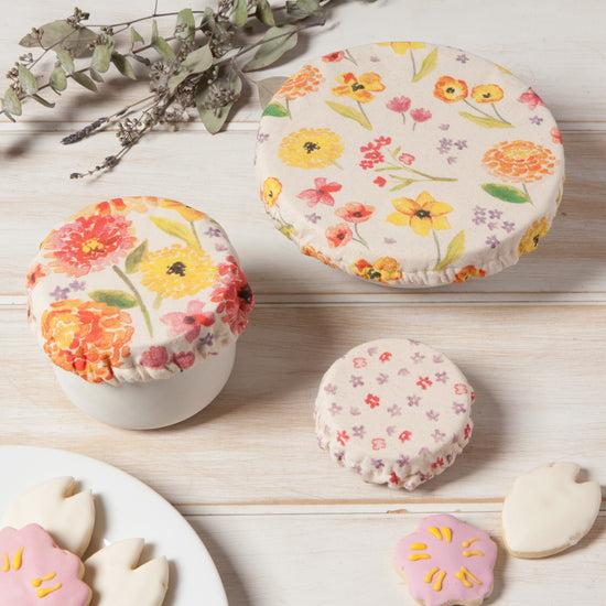 Now Designs Cottage Floral Save It Mini Bowl Cover Set Of 3