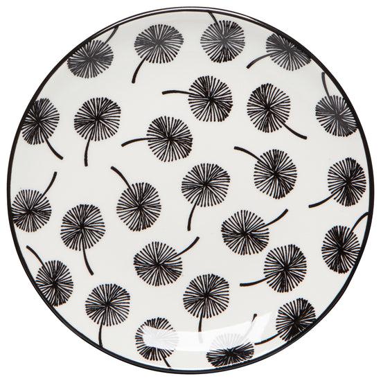 now designs Dandelion Stamped Appetizer Plate 6 inch
