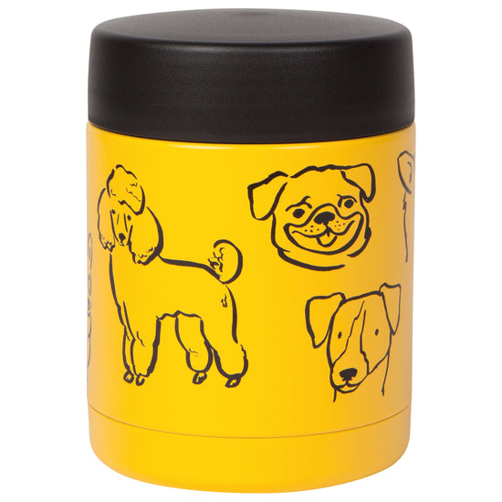now designs Dog Park Stainless Steel Food Jar Small