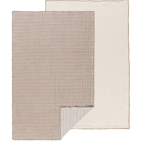 now designs Dove Gray Double Weave Dishtowels Set of 2