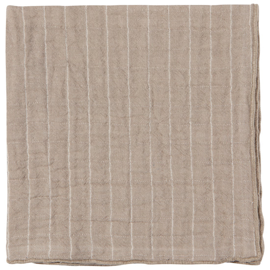 Now Designs Dove Gray Double Weave Napkins Set Of 4