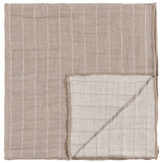 Now Designs Dove Gray Double Weave Napkins Set Of 4