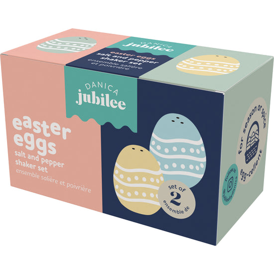 Now Designs Easter Eggs Salt And Pepper Shakers Set Of 2