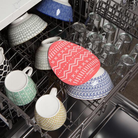 Now Designs Easter Eggs Shaped Swedish Sponge Cloth Set Of 3