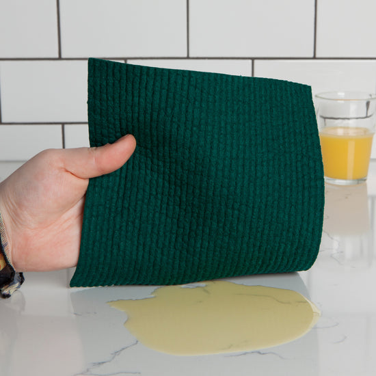 Now Designs Evergreen And Blossom Sponge Cloth Set Of 2