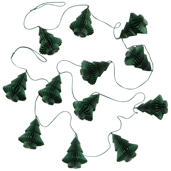 Now Designs Evergreen Christmas Honeycomb Paper Garland