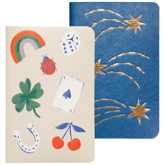 now designs Feeling Lucky Pocket Notebooks Set of 2
