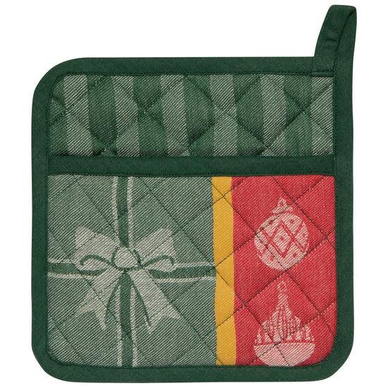 now designs Festive Fir Jacquard Christmas Potholder