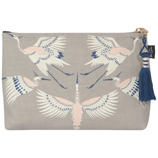 now designs Flight Of Fancy Linen Cosmetic Bag Small