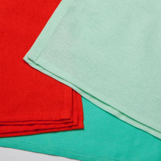 Now Designs Floursack Dish Towels Fiesta Jade Lucite Set Of 3