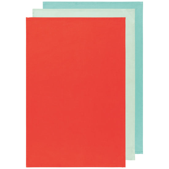 now designs Floursack Dish Towels Fiesta Jade Lucite Set of 3