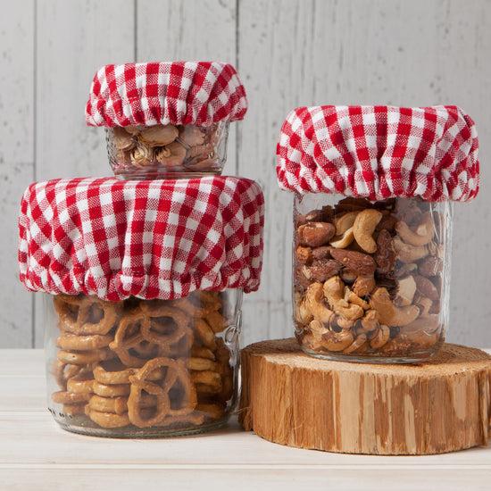 Now Designs Gingham Save It Mini Bowl Cover Set Of 3