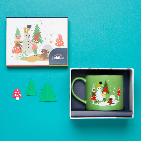 Now Designs Gnome For The Holidays Christmas Mug In A Box