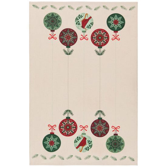 now designs Good Tidings Christmas Printed Dishtowel
