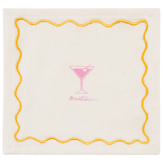 Now Designs Happy Hour Cocktail Napkins Set Of 4 Assorted