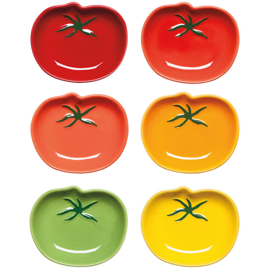 now designs Heirloom Tomatoes Pinch Bowls Set of 6 Assorted