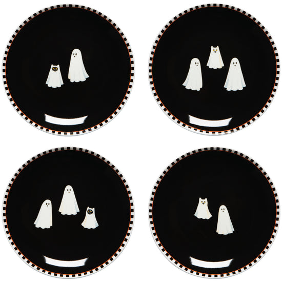 now designs Kindred Spirits Halloween Appetizer Plates Set of 4