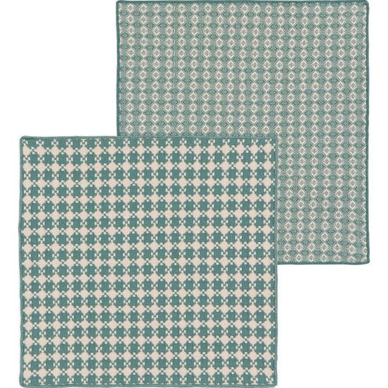 now designs Lagoon Assorted Woven Dishcloth Set of 2