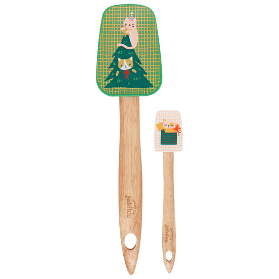now designs Let it Meow Christmas Spoonulas Set of 2