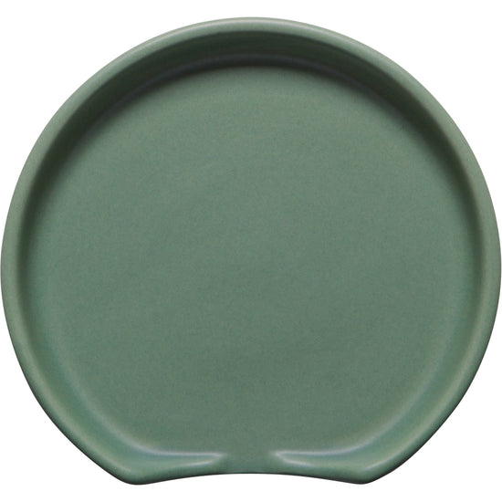 now designs Matte Finish Elm Green Stoneware Spoon Rest