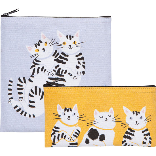 now designs Meow & Furever Snack Bags Set of 2 assorted