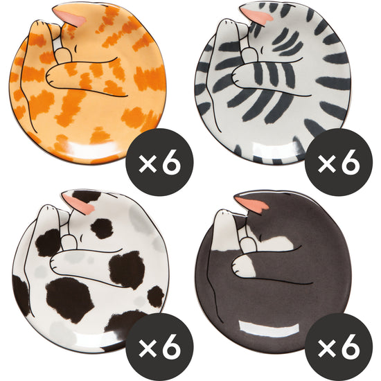 now designs Meow & Furever Trinket Tray Pack Set of 24 Assorted