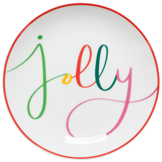 Now Designs Merry Everything Appetizer Plates Set Of 4