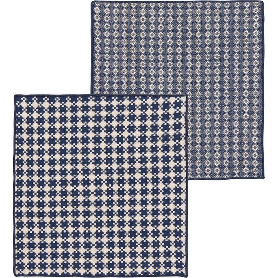 now designs Midnight Assorted Woven Dishcloths Set of 2