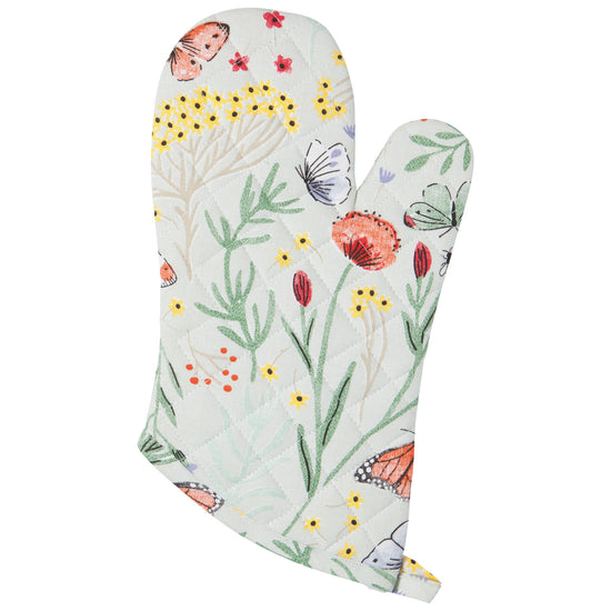 now designs Morning Meadow Classic Quilted Oven Mitt