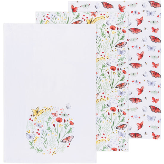 now designs Morning Meadow Floursack Dish Towels Set of 3