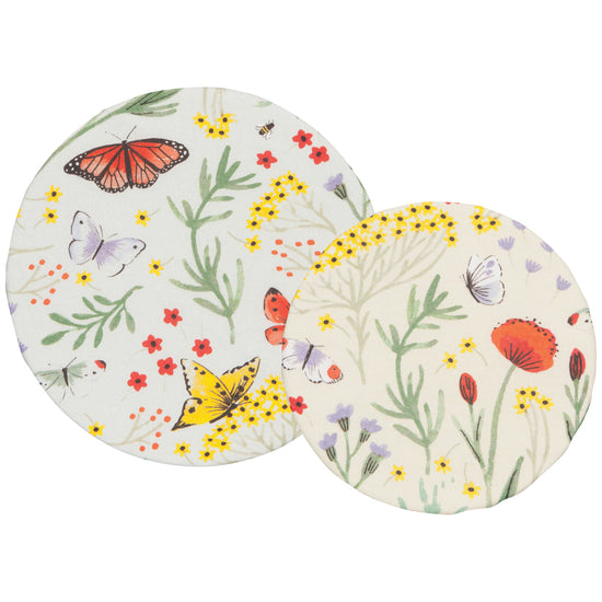 Now Designs Morning Meadow Save It Bowl Covers Set Of 2