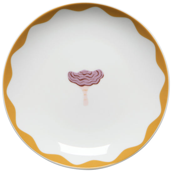 Now Designs Mushroom Gems Appetizer Plates Set Of 4