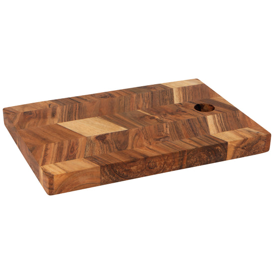 now designs Acacia Chevron Serving Board 10 in